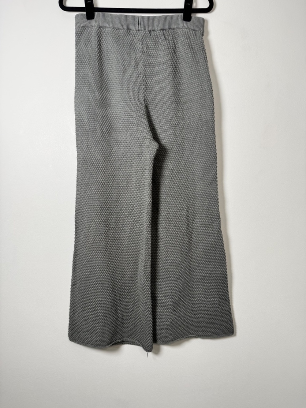 Free People Beach Hailee Waffle Knit Sweater Loungewear Set in Medium Grey Sz M - Picture 8 of 12